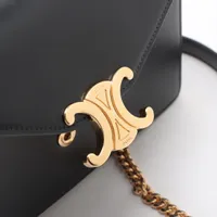 【直営・関税送料込】トリオンフ チェーン ショルダーバッグ 楽天市場】未使用品 CELINE セリーヌ トリオンフ チェーン
