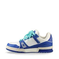 【 】ライナ ヴィトン×NIGO LVトレイナーライン 21年 レザー×デニム