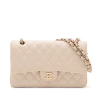 幅広くマッチ☆【CHANEL】マトラッセサンダル シャネル マトラッセ25 ツイード ダブルフラップ ダブルチェーン