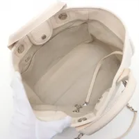 シャネル ドーヴィル トートバッグ アイボリー 2020年 新作 CHANEL シャネル パール ドーヴィル 2Way チェーン