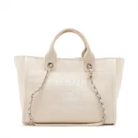CHANELトートバッグ・ドュ−ブルMM CHANEL - シャネル CHANEL ドーヴィル MM トートバッグ