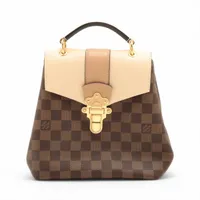 ヴィトン ダミエ クラプトンバックパック N42259 RFID反応あり