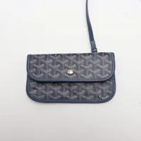 ゴヤール　サンルイ　GM ネイビー 楽天市場】【布袋あり】GOYARD ゴヤール サンルイGM キャンバス