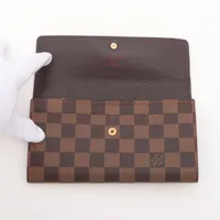 良品 ルイヴィトン ダミエ ポルトモネクレディ N61725 長財布 ビンテージ LOUIS VUITTON】ルイヴィトン『ダミエ ポシェット ポルト モネ