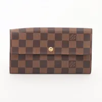 良品 ルイヴィトン ダミエ ポルトモネクレディ N61725 長財布 ビンテージ LOUIS VUITTON】ルイヴィトン『ダミエ ポシェット ポルト モネ