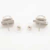 AS7036 シャネル ココマーク ピアス B23S CHANEL 【新品未使用】シャネル ココマーク ラインストーン