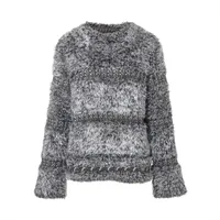 CHANEL - シャネル 美品 05AW ニットジャケット ケーブル カシミヤ グレー 38 CHANEL - シャネル 美品 05AW ニットジャケット ケーブル