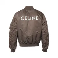 セリーヌ ナイロンブルゾン ベージュ セリーヌ CELINE CELINE ボンバージャケット 2W83A889O ナイロン