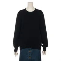 ザロウ カシミヤ ニット XS レディース ブラック 4093F377 毛玉