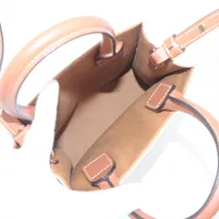 セリーヌ トリオンフ ミニバーティカルカバ PVC×レザー 2WAY