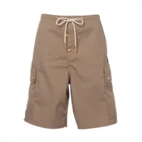 セリーヌ コットン×ポリエステル ショートパンツ 38 レディース