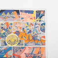 エルメス カレ ダブルフェイス 90 Hermes Factory スカーフ シルク