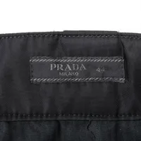 未使用級 23年製 プラダ リナイロン ショートパンツ 36 ブラック 国内正規 楽天市場】PRADA プラダ ハーフパンツ SPG32 1WQ8 メンズ Re