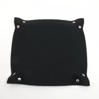 エルメス ヴィドポッシュ 小物入れ フェルト ブラック A3551851｜中古