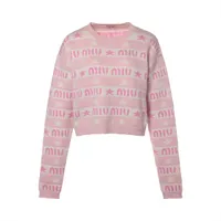 新品 ボッテガ ヴェネタ 春色ピンク カシミヤ ノースリニット 38