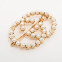GUCCI パール インターロッキングG ヘアクリップ グッチ インターロッキングG ヘアクリップ GP×フェイクパール