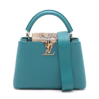 【極美品】ルイヴィトン パイソン カプシーヌBB ハンドバッグ 2WAY レッド LOUIS VUITTON LOUISVUITTON ショルダーバッグ カプシーヌ BB