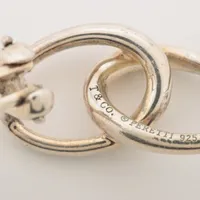 【美品】TIFFANY&Co. ダブル ループ イヤリング シルバー925 TIFFANY&Co. ティファニー ダブル ループ イヤリング シルバー