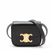 セリーヌ ミニ ルイーズ バッグ トリオンフ ブラック CELINE☆ミニバケット ルイーズ ブラック パリ発 (CELINE