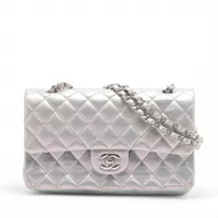 シャネル マトラッセ25 ラムスキン ダブルフラップ ダブルチェーン