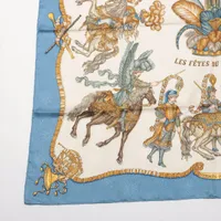 エルメス カレ90 LES FÊTES DU ROI SOLEIL 太陽の祝典 エルメス カレ90 LES FETES DU ROI SOLEIL 太陽王の祝典