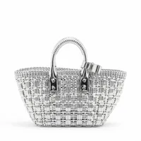 バレンシアガ　ビストロ　xs ミラーシルバー BISTRO XS BALENCIAGA(バレンシアガ) バッグ・カバン(レディース