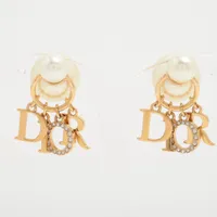 TRIBALES ピアス パールゴールド ピアス DIOR | Dior Tribales ピアス メタル & レジンパール