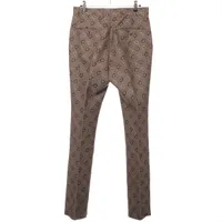 グッチ ホースビット コットン×ウール スラックス 44 メンズ ベージュ