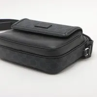 美品 グッチ ベルトバッグ ショルダーバッグ GGスプリーム PVC ブラック系 楽天市場】グッチ gg スプリーム（ボディバッグ・ウエストポーチ