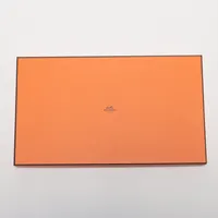 エルメス ストール カシミヤ×シルク グレー カレジェアン INDEX