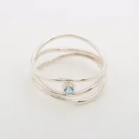 ティファニー　ウェーブ 3ロウ アクアマリン　リング 楽天市場】Tiffany&Co. ティファニー レディース3連リング指輪