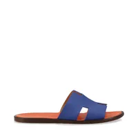 希少 Hermes エルメス イズミール サンダル ブルー レザー 28cm相当 サンダル 《イズミール》 | Hermès - エルメス-公式サイト