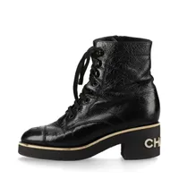 25A新作♡CHANEL ブーツ バイカラ― 2023年 クルーズコレクション 新作 CHANEL シャネル ブーツ