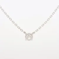 【未使用】カルティエ ラブサポート ネックレス 750ダイヤ Cartier ［銀座店］CARTIER カルティエ ラブ サポート 0.34ct