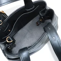 プラダ ヴェラ レザー 2WAYハンドバッグ ブラック プラダ レザー 2WAYハンドバッグ ブラック 2VH069 A2829239