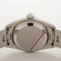 ロレックス オイスターパーペチュアル 76094 SS×WG AT 黒文字盤