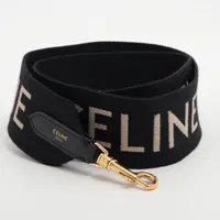 【美品】CELINEセリーヌロゴキャンパス✖️レザー　ショルダーストラップ 楽天市場】CELINE セリーヌ ロゴ カバン ショルダーストラップ