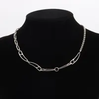 パンク　ST　【美品　国内エルメス購入】　シェーヌ・ダンクル・パンク エルメス シェーヌダンクル パンク ネックレス ST 925 27.0g