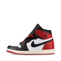 Air Jordan ハイカットスニーカー ホワイト/レッド/ブラック ナイキ AIR JORDAN 1 RETRO HIGH OG 25SS レザー ハイカット
