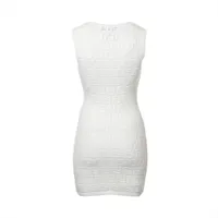Fendi ZUCCa 22 years Polyester × Rayon Sleeveless Dress 36