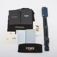 リモワ×フェンディ ズッカ アルミニウム キャリーケース