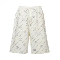 新作【GUCCI】GGコットンギャバジン ショートパンツ GGコットンデニム ジャカード ショートパンツブラック | GUCCI公式