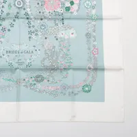 エルメス カレ90 RIDES DE GALA EN FLEURS ブリッドドゥガラアン