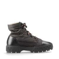 エルメス フレッシュ ナイロン レザー ショート ブーツ size 42 エルメス フレッシュ ナイロン×レザー ブーツ 42 メンズ