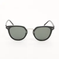 美品　PRADA ラウンド型サングラス SPR17Y グレー　めがね 美品 PRADA ラウンド型サングラス SPR17Y グレー めがね
