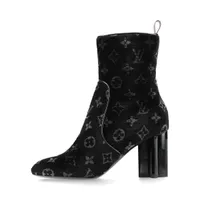 ルイヴィトン デニムショートブーツ LOUIS VUITTON(ルイヴィトン) 21AW モノグラム スタートレイル