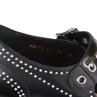 クリスチャンディオール D-SOCIETY 25SS レザー レザーシューズ 36