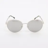 CHANEL シャネル　シルバー　ココマーク　サングラス　4206 極美品 CHANEL シャネル サングラス ココマーク シルバー 4206