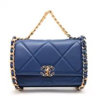 24K【CHANEL】深みある色調のネイビーブルー チェーンウォレット 購入品】愛用CHANEL🖤新しく仲間入りしたアイテムも初公開