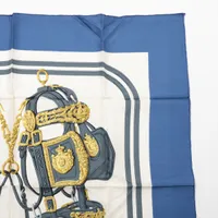 HERMESエルメス　シフォン　カレ45 式典用馬勒　ブリッド・ドゥ・ガラ 楽天市場】セール 全国送料無料 HERMES エルメス カレ45